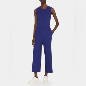 Terez Weekend Ribbed Tencel Wide-Leg Jumpsuit size M